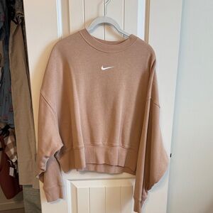 Nike cropped sweatshirt